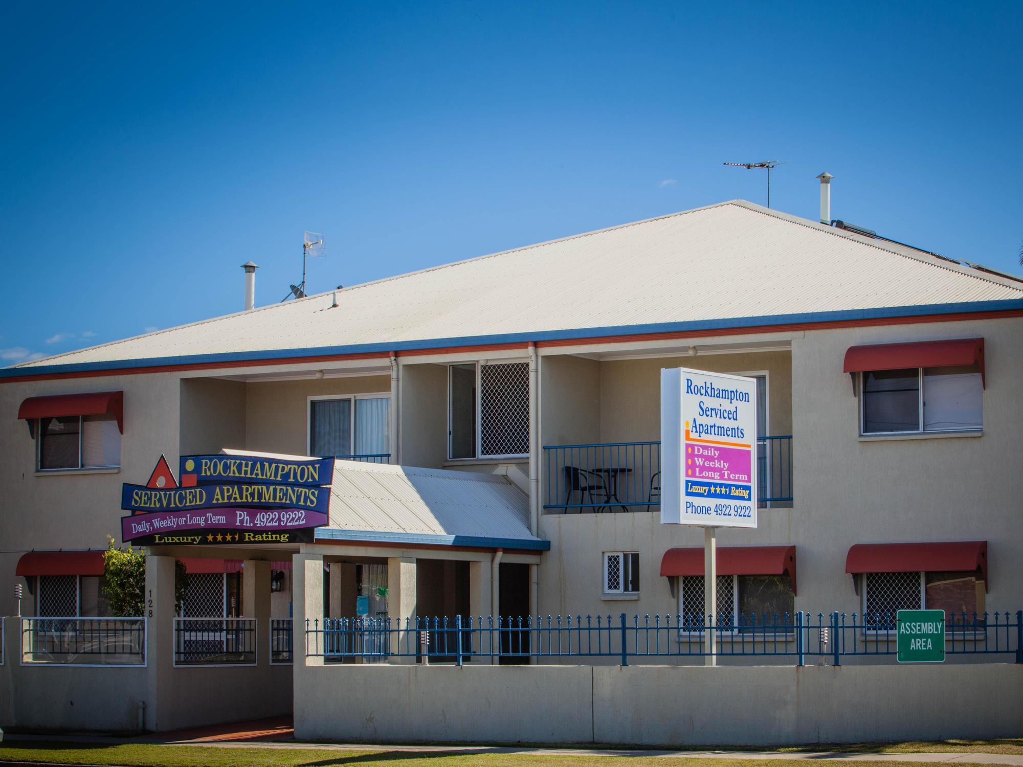 Rockhampton Serviced Apartments Eksteriør bilde